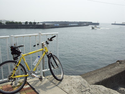 ポタリング写真：用宗港